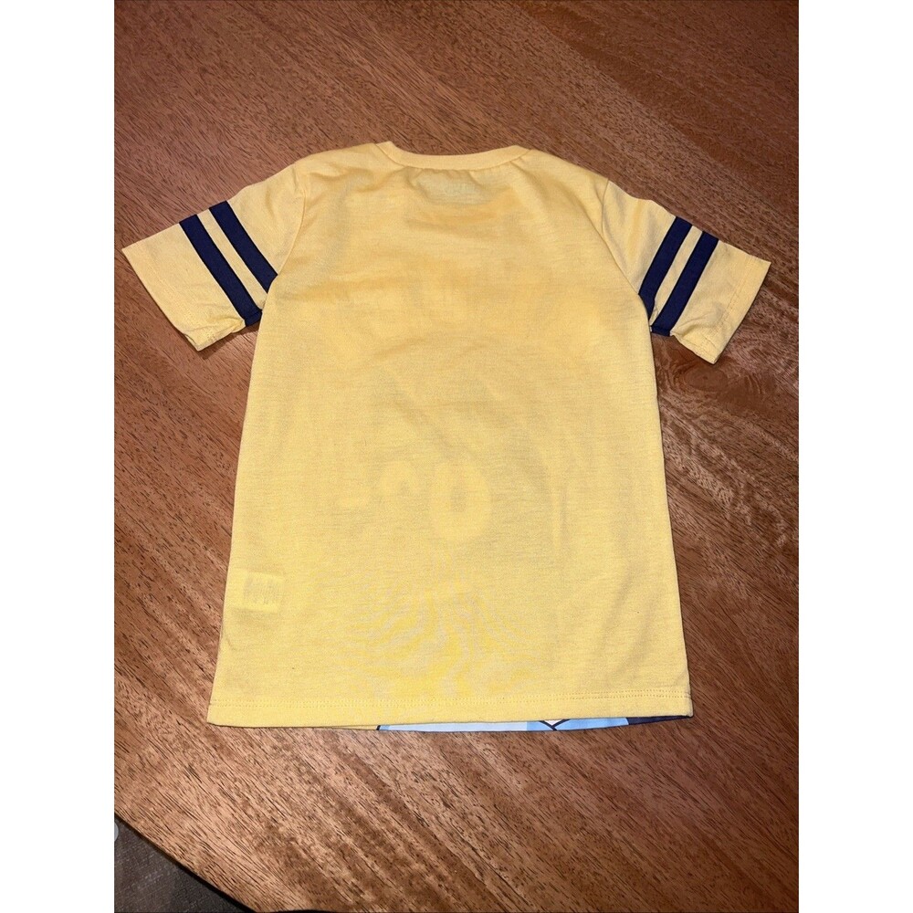 Bluey School Spirit Youth Boy's T-Shirt Yellow Size 5 EUC - Picture 5 of 6